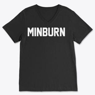 Minburn Iowa Classic Block Soft Lightweight V-Neck