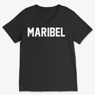 Maribel Wisconsin Classic Block Soft Lightweight V-Neck