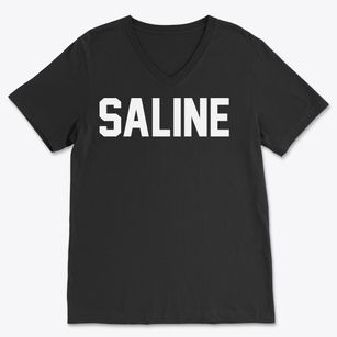 Saline Louisiana Classic Block Soft Lightweight V-Neck