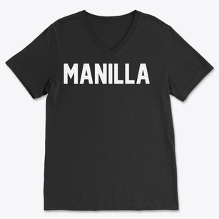 Manilla Indiana Classic Block Soft Lightweight V-Neck