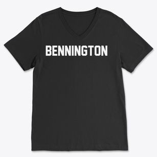 Bennington Vermont Classic Block Soft Lightweight V-Neck