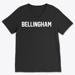 Bellingham Minnesota Classic Block Soft Lightweight V-Neck