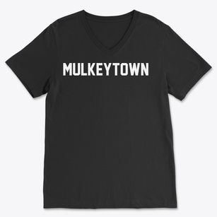Mulkeytown Illinois Classic Block Soft Lightweight V-Neck