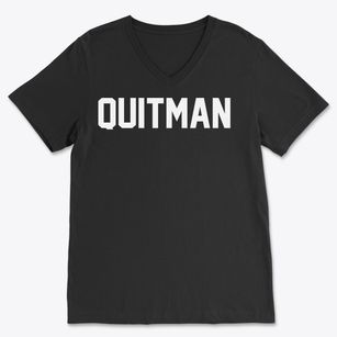 Quitman Missouri Classic Block Soft Lightweight V-Neck
