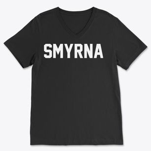 Smyrna Delaware Classic Block Soft Lightweight V-Neck
