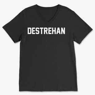 Destrehan Louisiana Classic Block Soft Lightweight V-Neck