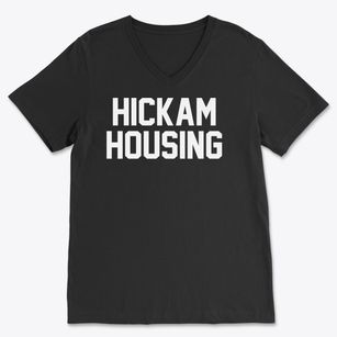Hickam Housing Hawaii Classic Block Soft Lightweight V-Neck