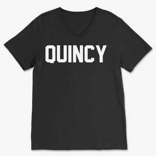 Quincy Washington Classic Block Soft Lightweight V-Neck