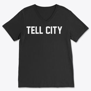 Tell City Indiana Classic Block Soft Lightweight V-Neck