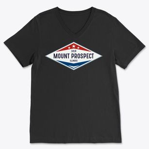 Mount Prospect Illinois Diamond Star Soft Lightweight V-Neck