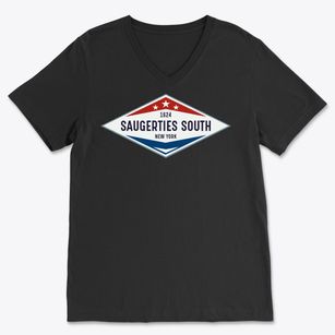 Saugerties South New York Diamond Star Soft Lightweight V-Neck
