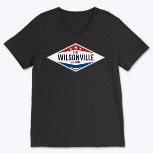 Wilsonville Alabama Diamond Star Soft Lightweight V-Neck