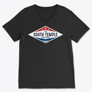 South Temple Pennsylvania Diamond Star Soft Lightweight V-Neck