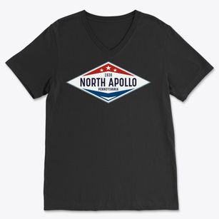 North Apollo Pennsylvania Diamond Star Soft Lightweight V-Neck