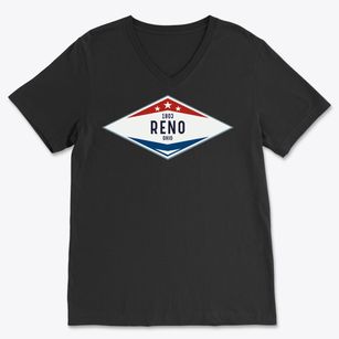 Reno Ohio Diamond Star Soft Lightweight V-Neck
