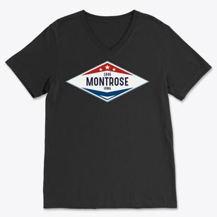 Montrose Iowa Diamond Star Soft Lightweight V-Neck