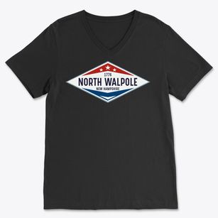 North Walpole New Hampshire Diamond Star Soft Lightweight V-Neck