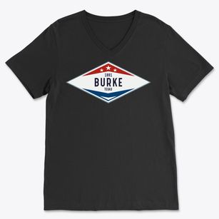 Burke Texas Diamond Star Soft Lightweight V-Neck