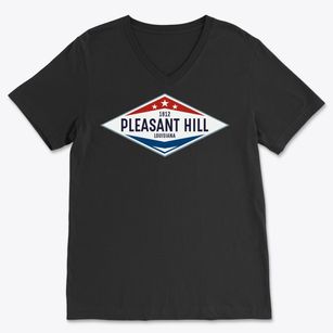 Pleasant Hill Louisiana Diamond Star Soft Lightweight V-Neck
