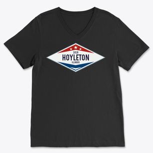 Hoyleton Illinois Diamond Star Soft Lightweight V-Neck