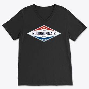 Bourbonnais Illinois Diamond Star Soft Lightweight V-Neck