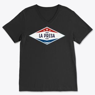 La Presa Texas Diamond Star Soft Lightweight V-Neck
