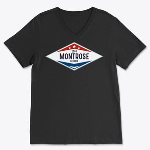 Montrose Georgia Diamond Star Soft Lightweight V-Neck