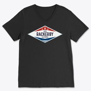Rackerby California Diamond Star Soft Lightweight V-Neck