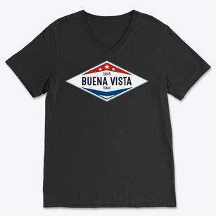 Buena Vista Texas Diamond Star Soft Lightweight V-Neck