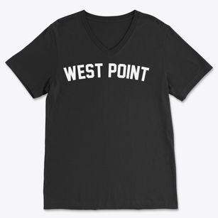 West Point New York Classic Curve Soft Lightweight V-Neck