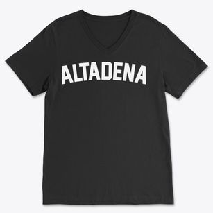 Altadena California Classic Curve Soft Lightweight V-Neck