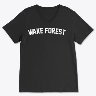 Wake Forest North Carolina Classic Curve Soft Lightweight V-Neck