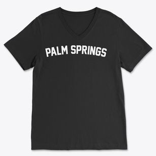 Palm Springs Florida Classic Curve Soft Lightweight V-Neck