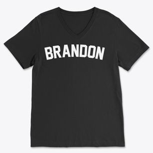 Brandon Mississippi Classic Curve Soft Lightweight V-Neck