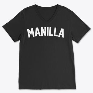 Manilla Indiana Classic Curve Soft Lightweight V-Neck