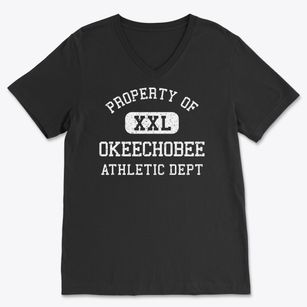 Okeechobee Florida Athletic Dept Soft Lightweight V-Neck