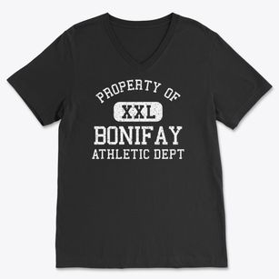 Bonifay Florida Athletic Dept Soft Lightweight V-Neck