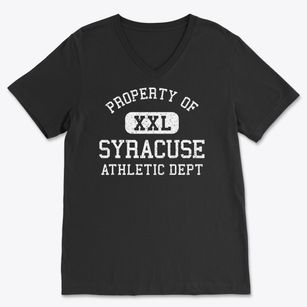Syracuse Utah Athletic Dept Soft Lightweight V-Neck