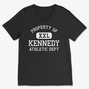 Kennedy New York Athletic Dept Soft Lightweight V-Neck