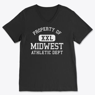 Midwest Wyoming Athletic Dept Soft Lightweight V-Neck