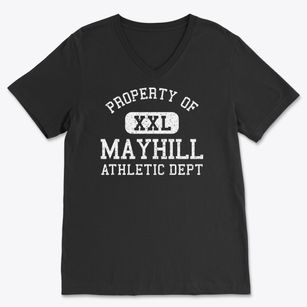 Mayhill New Mexico Athletic Dept Soft Lightweight V-Neck