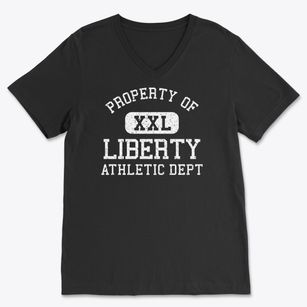 Liberty Texas Athletic Dept Soft Lightweight V-Neck