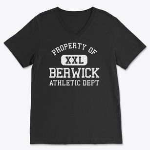 Berwick Maine Athletic Dept Soft Lightweight V-Neck