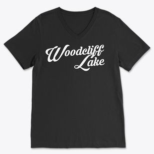 Woodcliff Lake New Jersey Vintage Team Soft Lightweight V-Neck