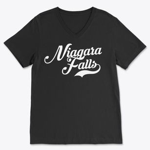 Niagara Falls New York Vintage Team Soft Lightweight V-Neck