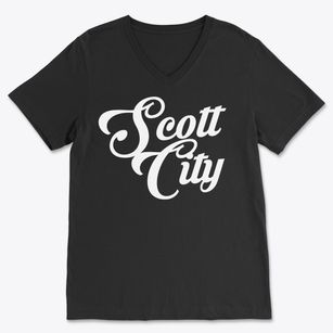 Scott City Kansas Vintage Team Soft Lightweight V-Neck