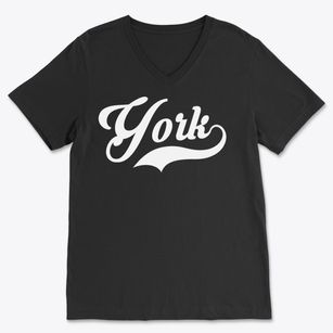 York New York Vintage Team Soft Lightweight V-Neck