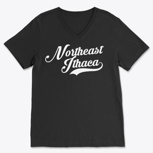 Northeast Ithaca New York Vintage Team Soft Lightweight V-Neck