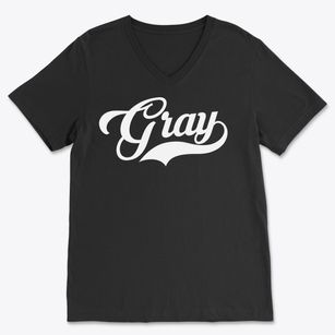 Gray Tennessee Vintage Team Soft Lightweight V-Neck