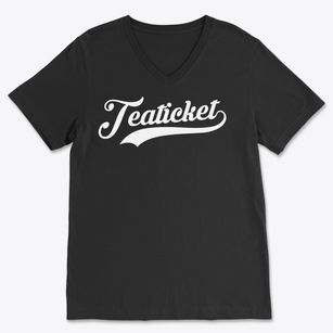 Teaticket Massachusetts Vintage Team Soft Lightweight V-Neck